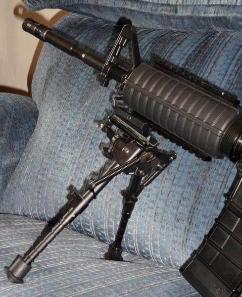 M4A1 w/Spring Loaded Retractable Bipod Extended