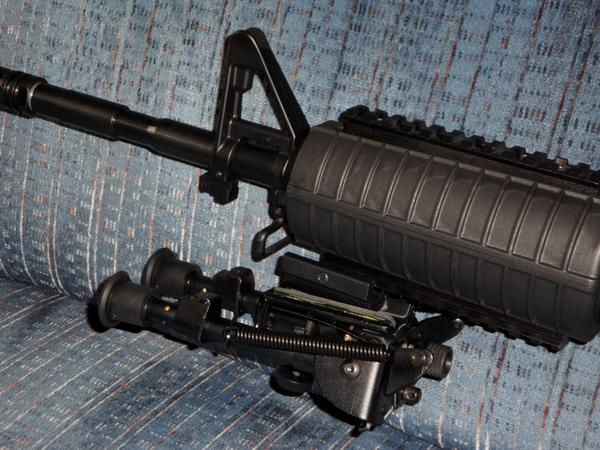 M4A1 w/Spring Loaded Retractable Bipod - Stowed